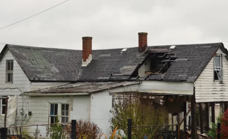 storm damage roof spencer in